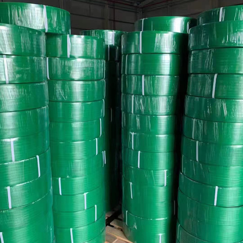 Vojno-zelena traka za pakiranje – ručno izrađena, ručna traka za pakiranje, neto težina 10 kg