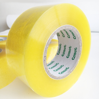 Csomagoló szalag, 52 μm film, BOPP alap, nyomásérzékeny ragasztó, kiváló hőállóság, 3 s statikus súrlódás