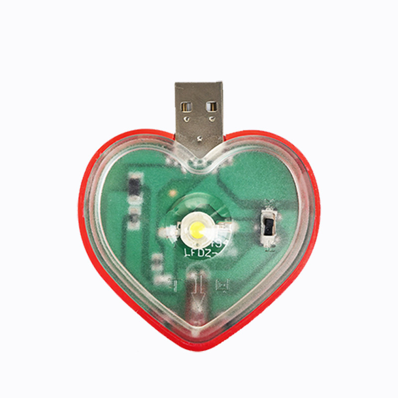 Indukcijska LED svjetiljka za prtljažnik električnog skutera/motocikla (Materijal: PC; Napon: 5V)