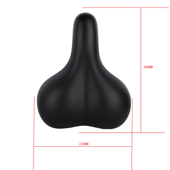 Sjedalo za bicikl, Model 8039, Zhiqiu ZHIQIU; Materijal: PV koža, PU, plastika i željezo; Vodootporno
