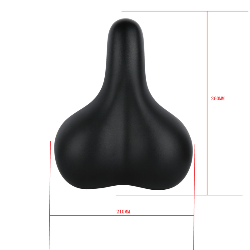 Sjedalo za bicikl, Model 8039, Zhiqiu ZHIQIU; Materijal: PV koža, PU, plastika i željezo; Vodootporno