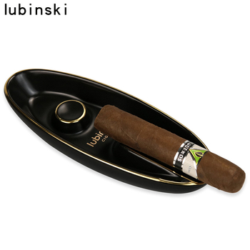 Pepelnica za cigare, keramika, s jednom nišom, luksuzni stil