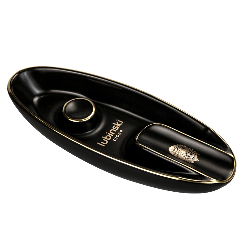 Pepelnica za cigare, keramika, s jednom nišom, luksuzni stil