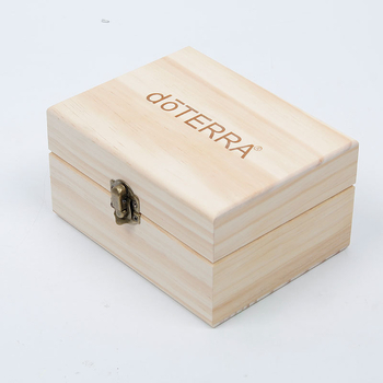 Box na esenciálne oleje, prírodné drevo, 12 priečok, vitrína na oleje, vhodný pre 5-15 ml fľaštičky Doterra