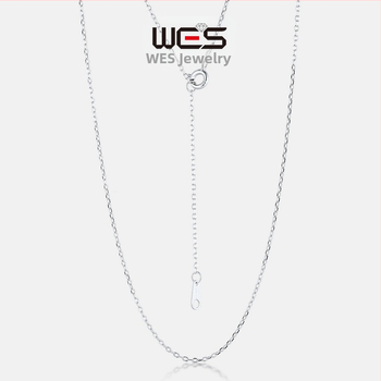 Welson Jewelry S925 srebrni lanac s privjeskom, elektroplatiranje, 2.03 g