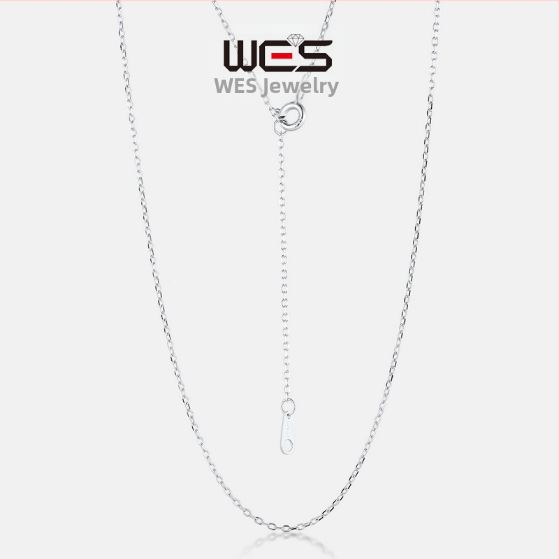 Welson Jewelry S925 srebrni lanac s privjeskom, elektroplatiranje, 2.03 g