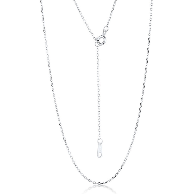 Welson Jewelry S925 srebrni lanac s privjeskom, elektroplatiranje, 2.03 g
