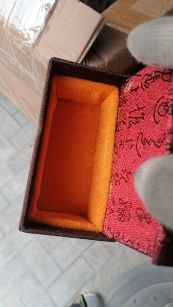 Zuhong kutija za pohranu nakita od orašastog drveta s lanenom resicama, retro kutija za perle, pakiranje nakita za vjenčanje i dar