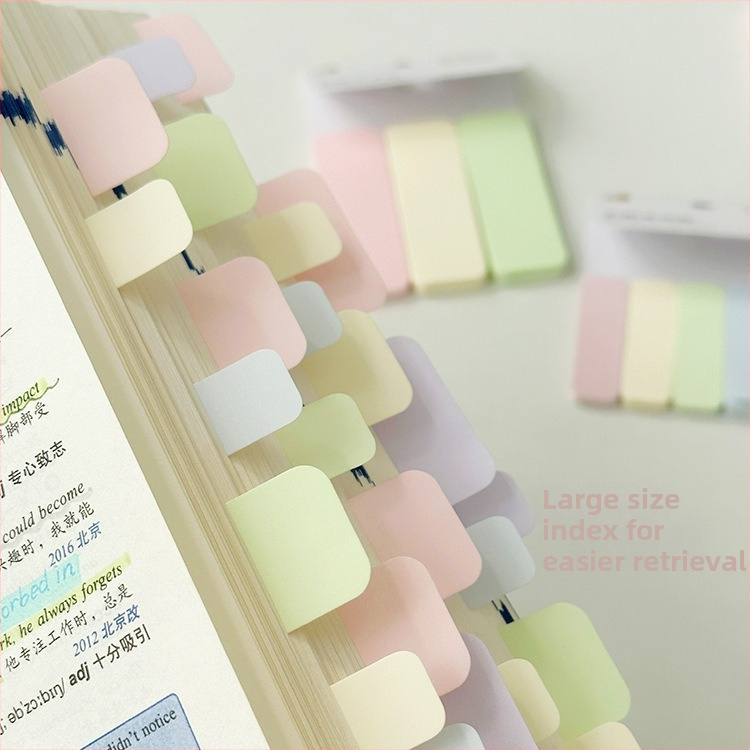 Post-it poznámkové bločky pre žiakov základnej a strednej školy, prenosné vysokokvalitné štítkové poznámky, 150 strán
