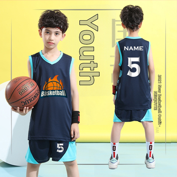 Detiový reversibilný basketbalový set pre chlapcov — Milk Silk, 100% polyester, podšívka Milk Silk, na celú sezónu