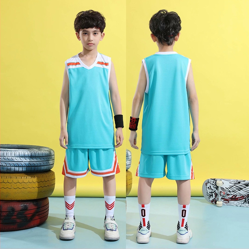 Detiový reversibilný basketbalový set pre chlapcov — Milk Silk, 100% polyester, podšívka Milk Silk, na celú sezónu