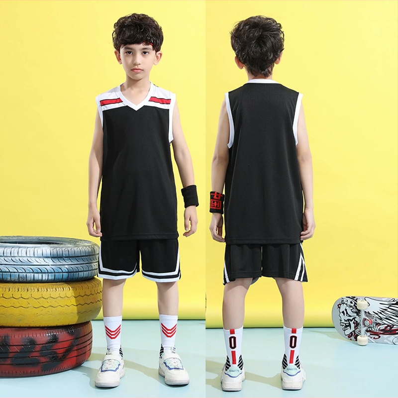 Detiový reversibilný basketbalový set pre chlapcov — Milk Silk, 100% polyester, podšívka Milk Silk, na celú sezónu