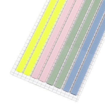 Etichete de index PET transparente, ultra-subțiri, pentru clasificarea elevilor, autoadezive, 20 de foi