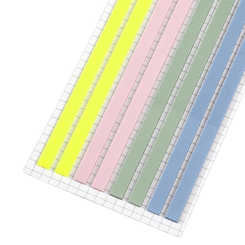 Etichete de index PET transparente, ultra-subțiri, pentru clasificarea elevilor, autoadezive, 20 de foi