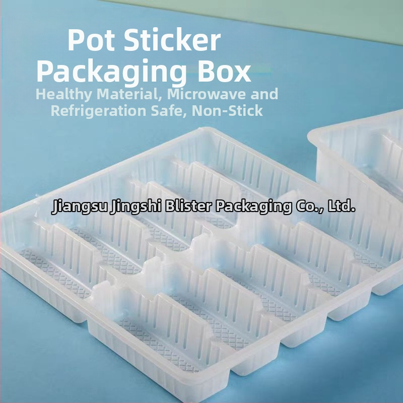 Box na knedličky s 10 priehradkami, jednorazový, PP plast, vhodný do mrazničky, na knedľe a jarné rolky