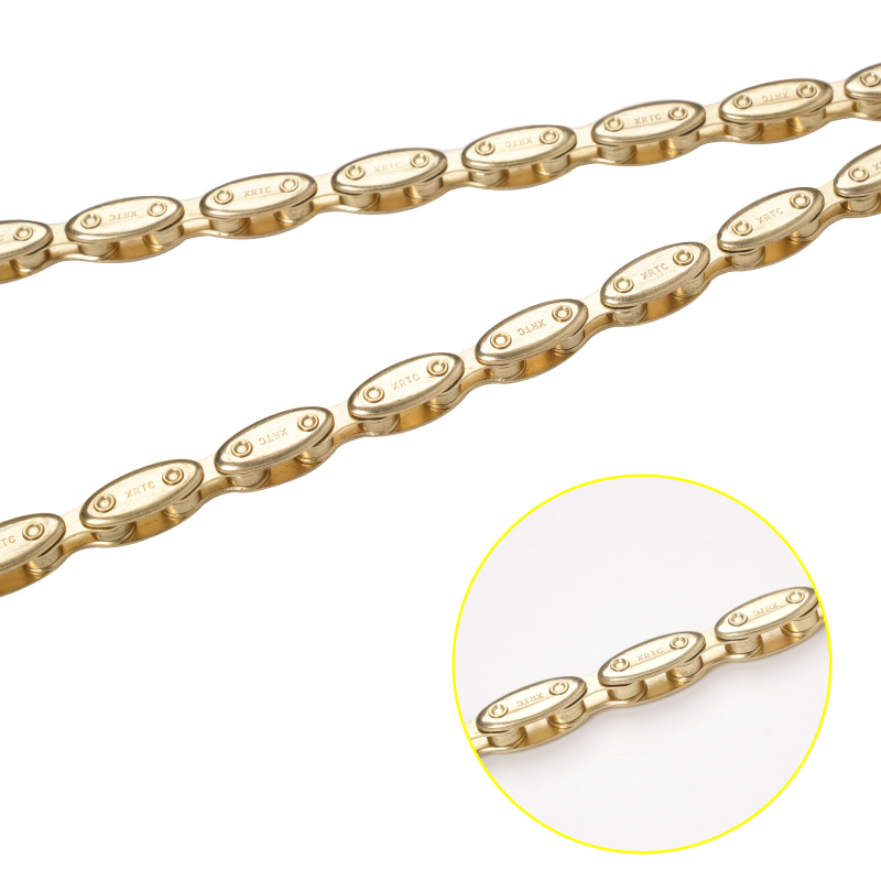 XRTC NX-10 αλυσίδα ποδηλάτου από μαγάνιο ατσάλι, βήμα 12,7 mm, αντοχή σε τάση 1000 kg