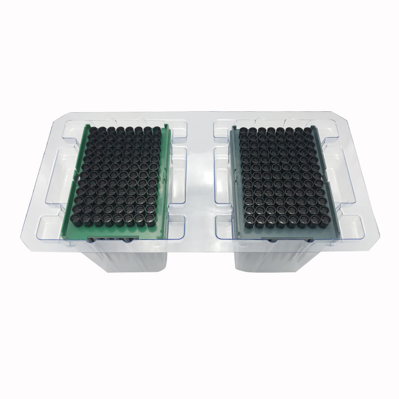 Cap de aspirație pentru blister, PETG, cu capac, pentru ambalaje farmaceutice