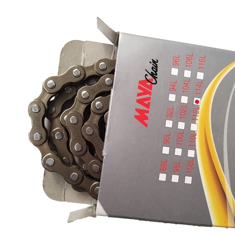 Meiya αλυσίδα ποδηλάτου βουνού με μεταβλητή ταχύτητα, 116 συνδέσμοι, ατσάλι, αντοχή σε θραύση 800