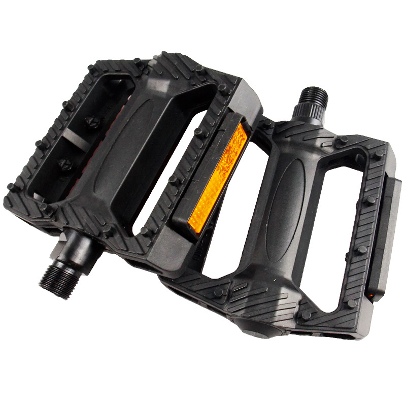 Peda za bicikl s kugličnim ležajem, protuklizni plastični pedal s reflektorom, model PL008