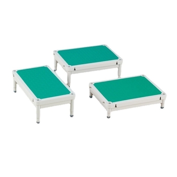 Metalni tabure za stopalo, model 12.22, američki stil, funkcija: potporni okvir