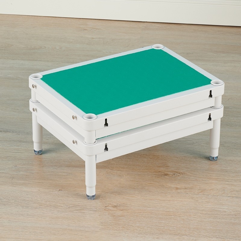 Metalni tabure za stopalo, model 12.22, američki stil, funkcija: potporni okvir