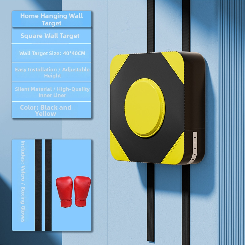 Boxerska ciljana meta na zid za kućnu treninku, vertikalni dizajn, PU materijal, Taekwondo i Sanda trening