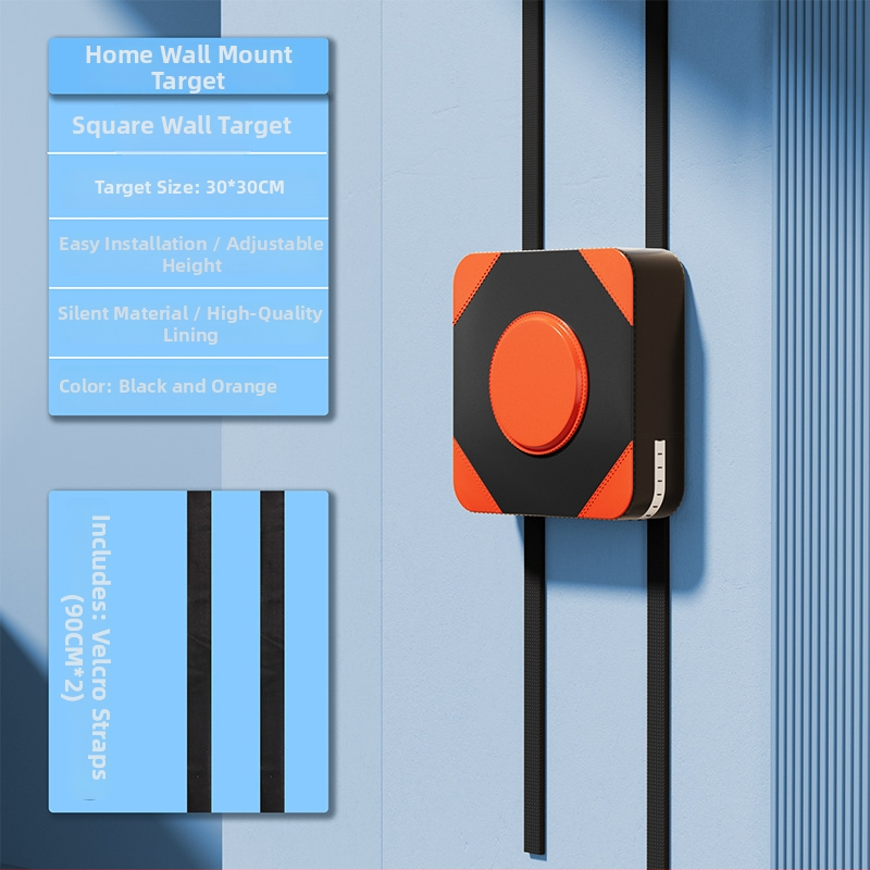 Boxerska ciljana meta na zid za kućnu treninku, vertikalni dizajn, PU materijal, Taekwondo i Sanda trening