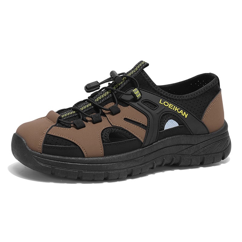 Muške sandale od denima s gornjim dijelom, PU potplatom, Slip-On, prozračne i otporne na klizanje