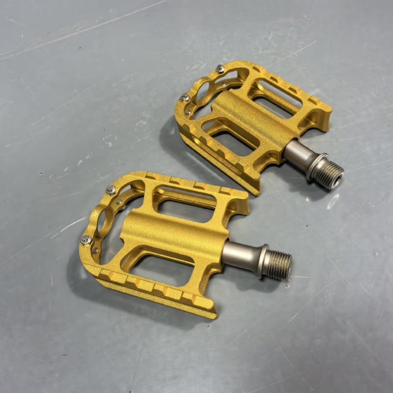 Сгъваем педал за шосейно колоездене, лека алуминиева сплав, ос с двойни лагери, електроплакирано покритие