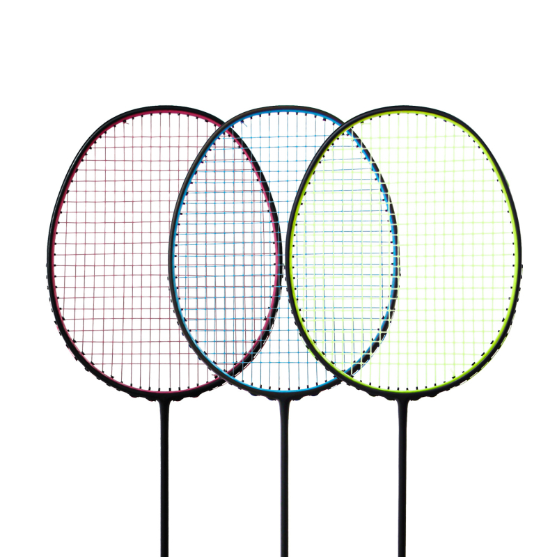 Badminton raketa od karbonskih vlakana za trening — ultra lagana, 80–84 g, okvir od karbona, drška G5, pogodna za amatere i srednje napredne igrače