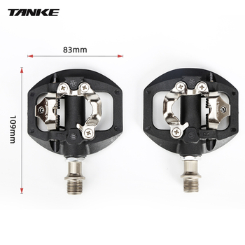 Tanke Tp-66 klipse za cipele MTB – aluminij/nylon, kompatibilne sa SPD i Look