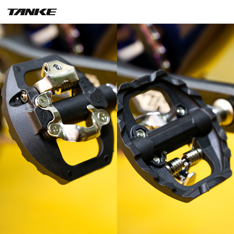 Tanke Tp-66 klipse za cipele MTB – aluminij/nylon, kompatibilne sa SPD i Look