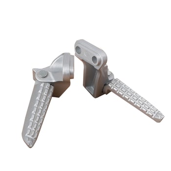 Задно педало за мотоциклет, алуминиева сплав, марка Pink, за модел Warrior, боядисано с изпичане