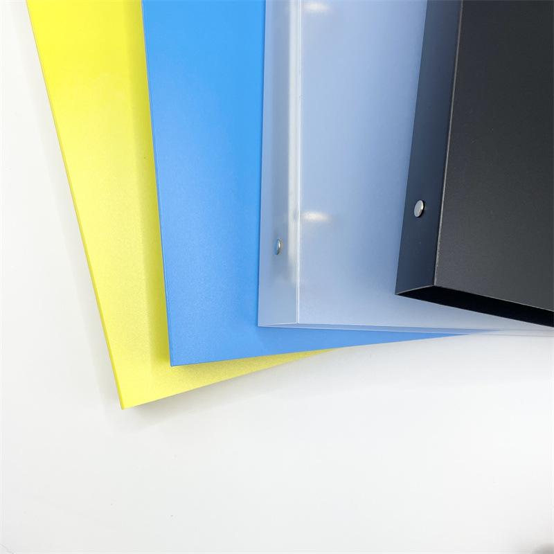 Plastični A4 binder s 3 prstenima, držač kartica, za uredske dokumente