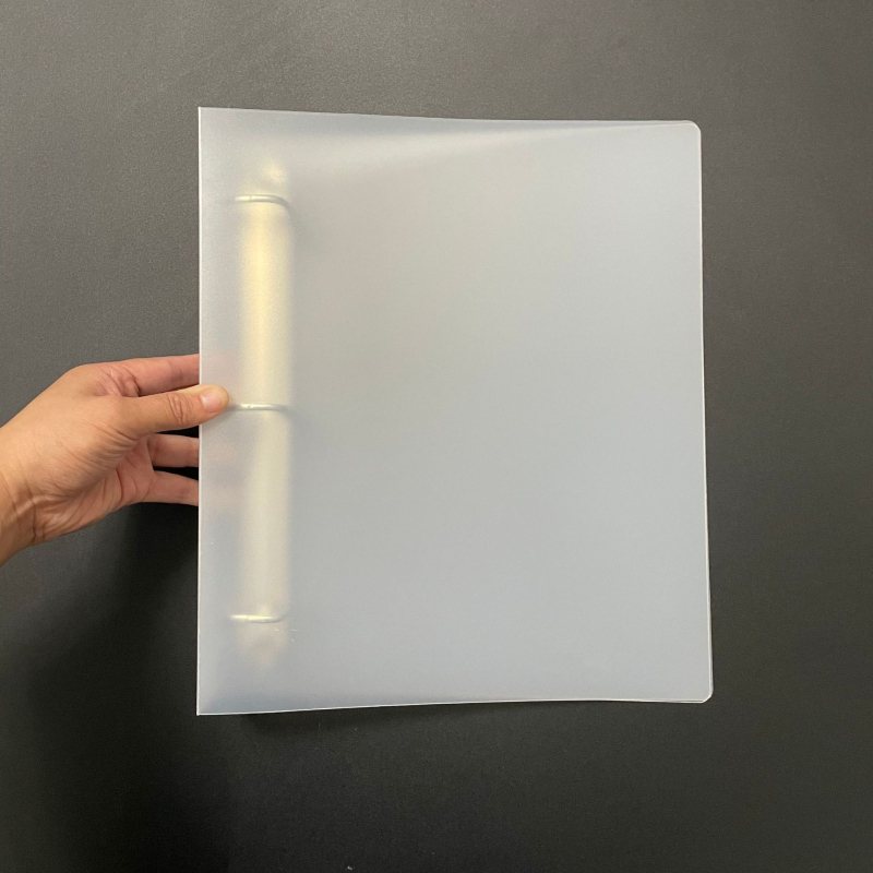Plastični A4 binder s 3 prstenima, držač kartica, za uredske dokumente