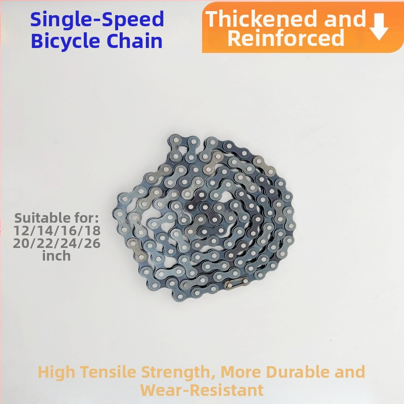 Red Star reťaz na bicykel – zosilnený, jednorychlostný, univerzálny pre bicykle, skladacie bicykle a elektrické bicykle