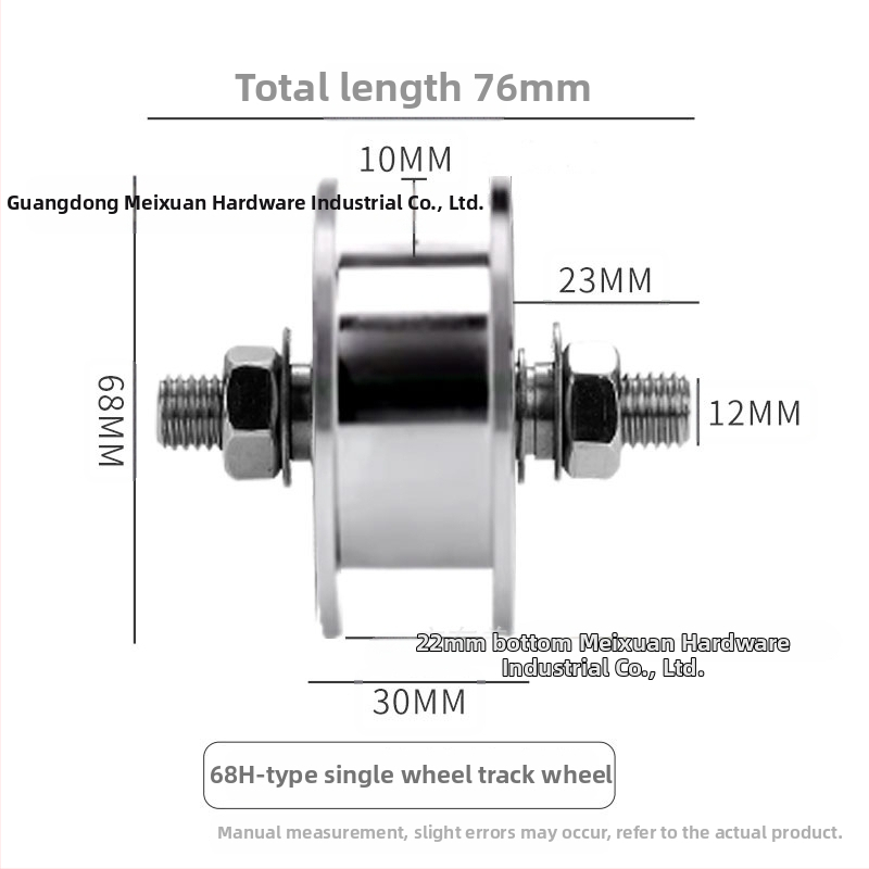 304 rozsdamentes acél koronablokk középső tengely csavarorsós sínkerekekkel tolóajtó emeléséhez, acélhuzal vezető görgő és görgés készülék