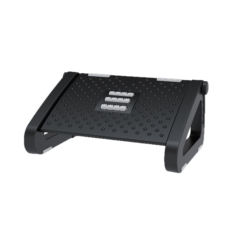 Uredska potpora za noge s pet kotačića, plastična, masaža i podizanje, za djecu, odrasle i starije osobe