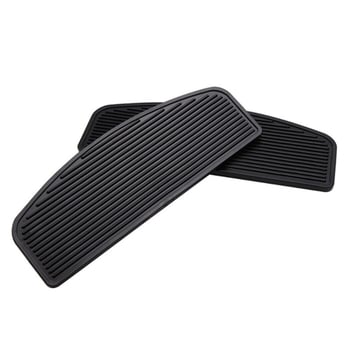 Harley гумена предна педална подложка за мотоциклет – универсална съвместимост, марка JH