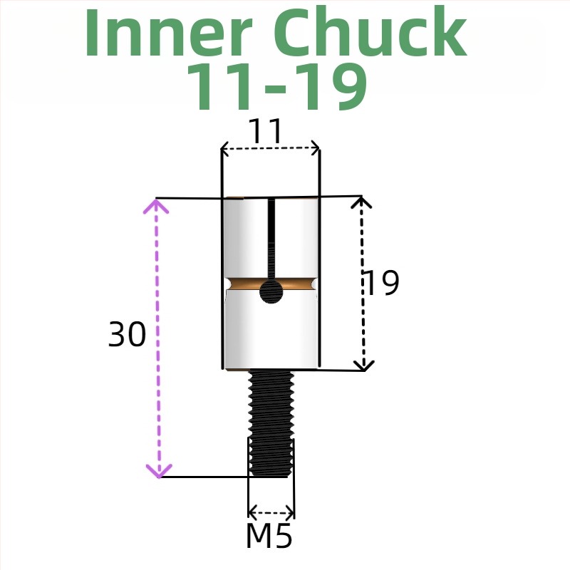 Rozširovací kolík vnútorného priemeru pre obrábacie centrum - Tongjing Hardware, GB119.1, HRC38-42