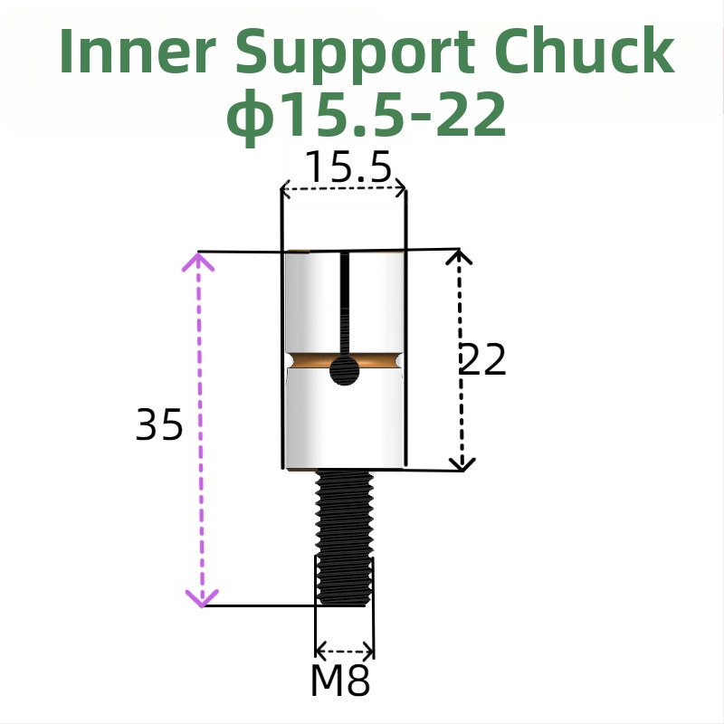 Rozširovací kolík vnútorného priemeru pre obrábacie centrum - Tongjing Hardware, GB119.1, HRC38-42