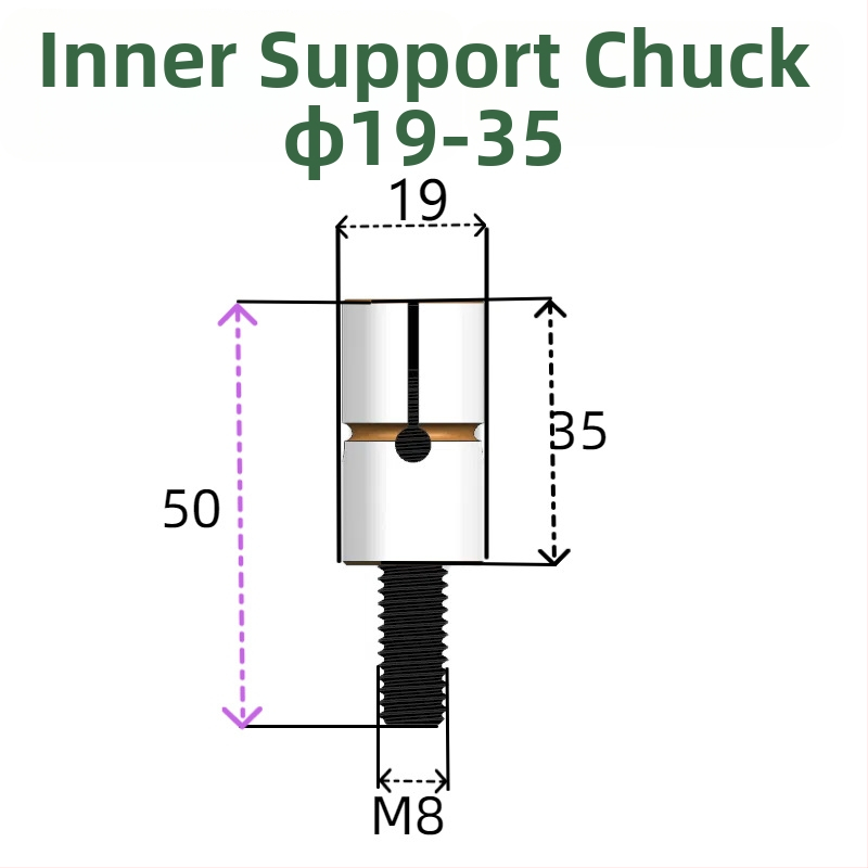 Rozširovací kolík vnútorného priemeru pre obrábacie centrum - Tongjing Hardware, GB119.1, HRC38-42