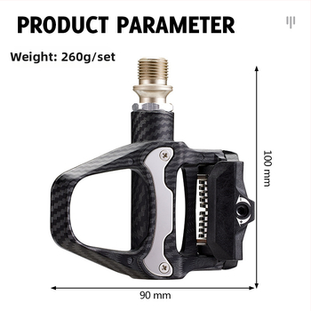 RACEWORK SPD pedale za cestovni bicikl — model R26 water transfer, tijelo od najlonskih vlakana, os od krom-molibden čelika