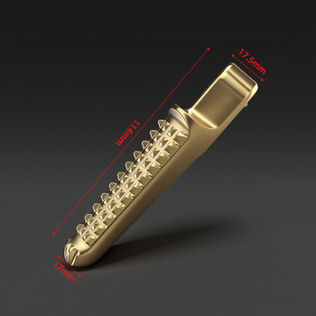 Универсален метален заден педал за мотоциклети, електроплатиран