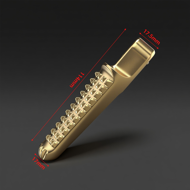 Универсален метален заден педал за мотоциклети, електроплатиран