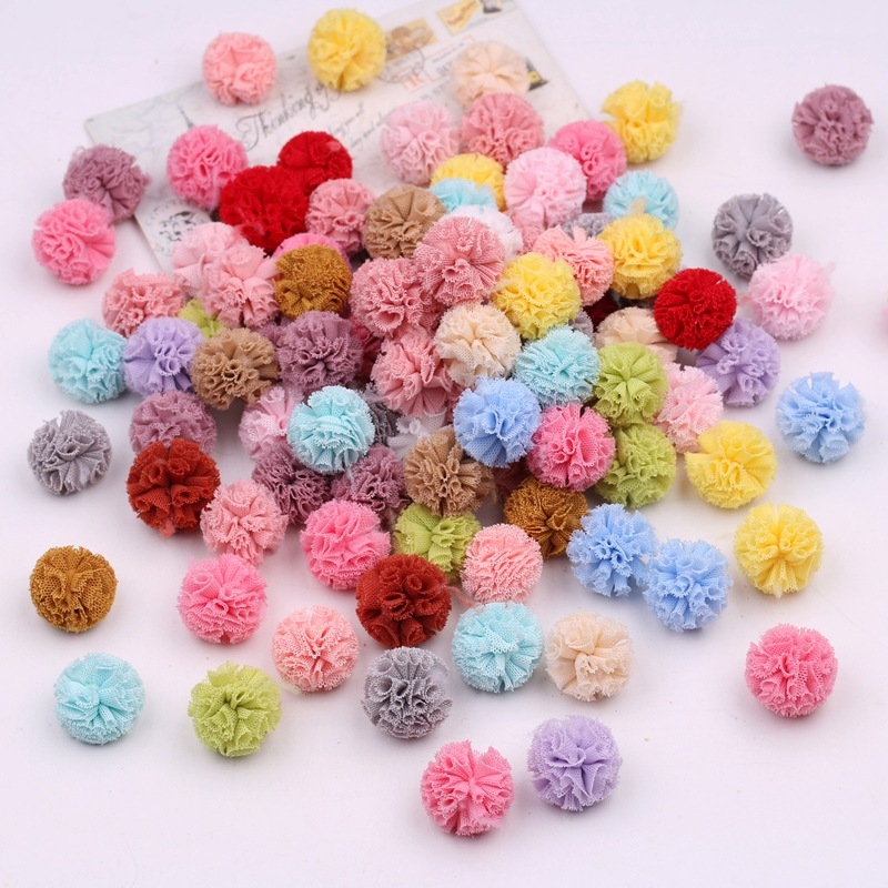 DIY аксесоари за коса – кръгли топчета от еластична мрежа, есен 2024