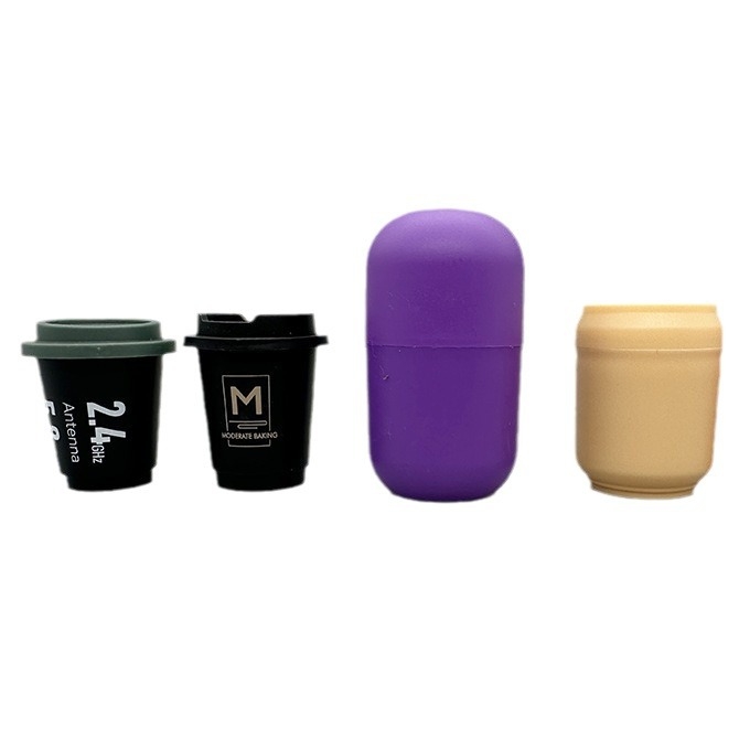 Probiotički čaj od dendrobija u prahu – zamrznuto-sušeni napitak u šalice od PP plastike, fleksografsko tiskanje, s poklopcem, otisnut logotip