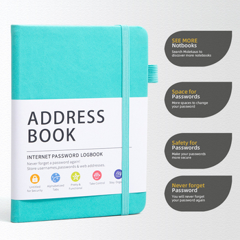 Telefon bilježnica s PU kožnim omotom, papirnate stranice, moguć ispis logotipa, prilagodljivo