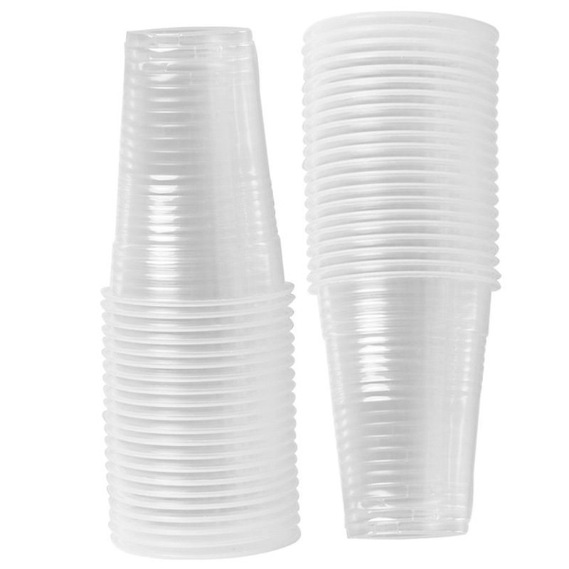 Jednokratne plastične čaše za piće, okruglog oblika, PP za hranu, 100 komada