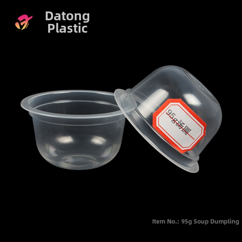 Jednokratna PP čaša za želatino, 95 ml kapacitet, bez poklopca, prilagodljiva debljina stijenke, porijeklo Jinjiang Anhai